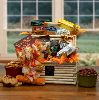 It's Fall Y'All Fall Log Cabin Gift, Gift Baskets Drop Shipping - A Blissfully Beautiful Boutique