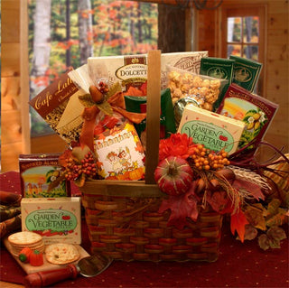 Harvest Blessings Gourmet Fall Gift Basket, Gift Baskets Drop Shipping - A Blissfully Beautiful Boutique