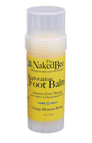 The Naked Bee - 2 oz. Orange Blossom Honey Restoration Foot Balm