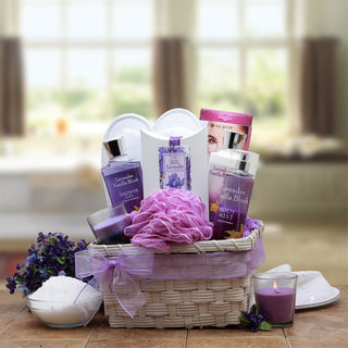 Lavender Spa Gift Basket, Gift Baskets Drop Shipping - A Blissfully Beautiful Boutique