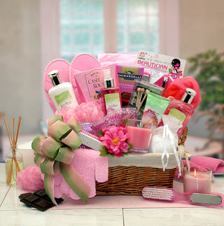 Sweet Blooms Spa Gift Basket, Gift Baskets Drop Shipping - A Blissfully Beautiful Boutique