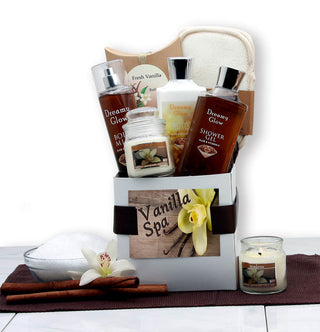 Vanilla Spa Care Package, Gift Baskets Drop Shipping - A Blissfully Beautiful Boutique