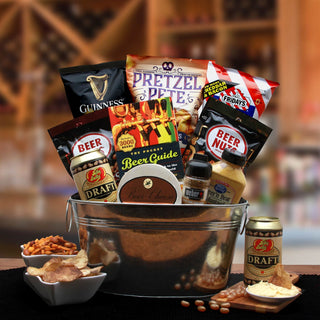 Beer Lovers  Gift Pail, Gift Baskets Drop Shipping - A Blissfully Beautiful Boutique