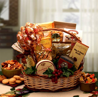 Bountiful Favorites Gourmet Gift Basket, Gift Baskets Drop Shipping - A Blissfully Beautiful Boutique