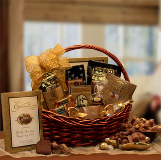 Chocolate Gourmet Gift Basket, Gift Baskets Drop Shipping - A Blissfully Beautiful Boutique