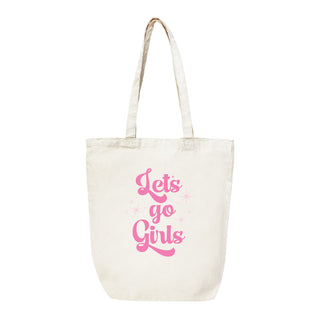 Let's Go Girls Canvas Tote