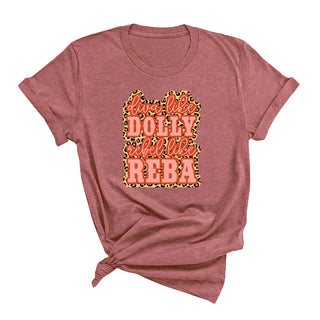 Diva Like Dolly Rebel Like Reba T-Shirt