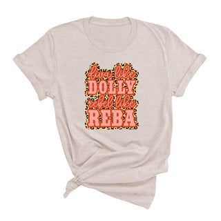 Diva Like Dolly Rebel Like Reba T-Shirt