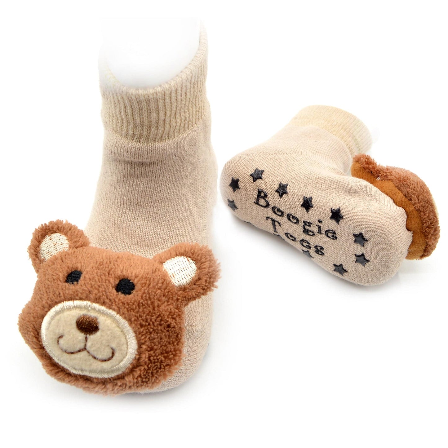 Boogie Toes - Teddy Bear Rattle Socks