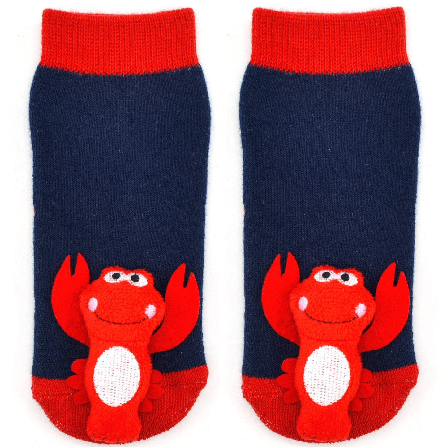 Boogie Toes -Lobster Rattle Socks