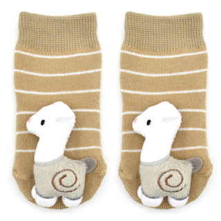 Boogie Toes -Llama Rattle Socks