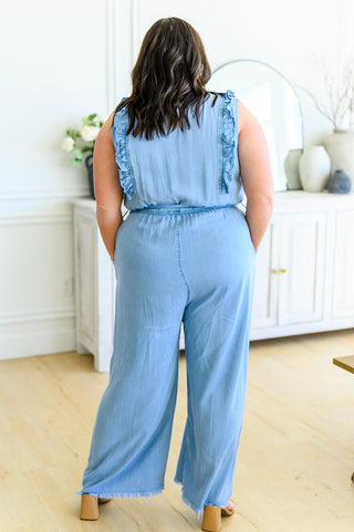 Johanna Chambray Jumpsuit