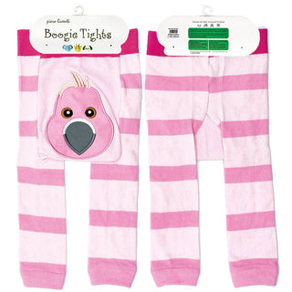 Boogie Tights Baby Leggings - Pink Flamingo