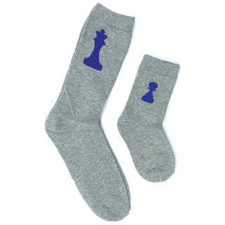 Piero Liventi Mommy & Me Matching Socks -  Queen Pawn