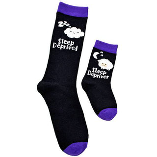 Piero Liventi Mommy & Me Matching Socks -  Sleep Depriver Deprived