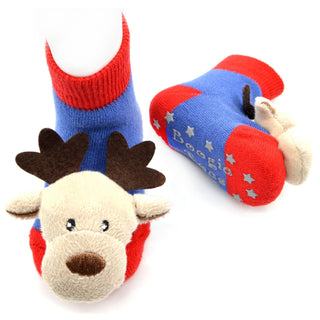 Boogie Toes - Reindeer Rattle Socks
