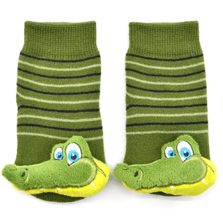 Boogie Toes -Alligator Rattle Socks
