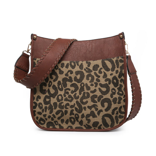 Chloe Cheetah Crossbody with Guitar Strap