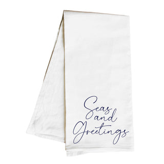 Seas and Greetings Hand Towel