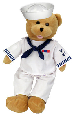 American Hero Navy Bear, Gift Baskets Drop Shipping - A Blissfully Beautiful Boutique