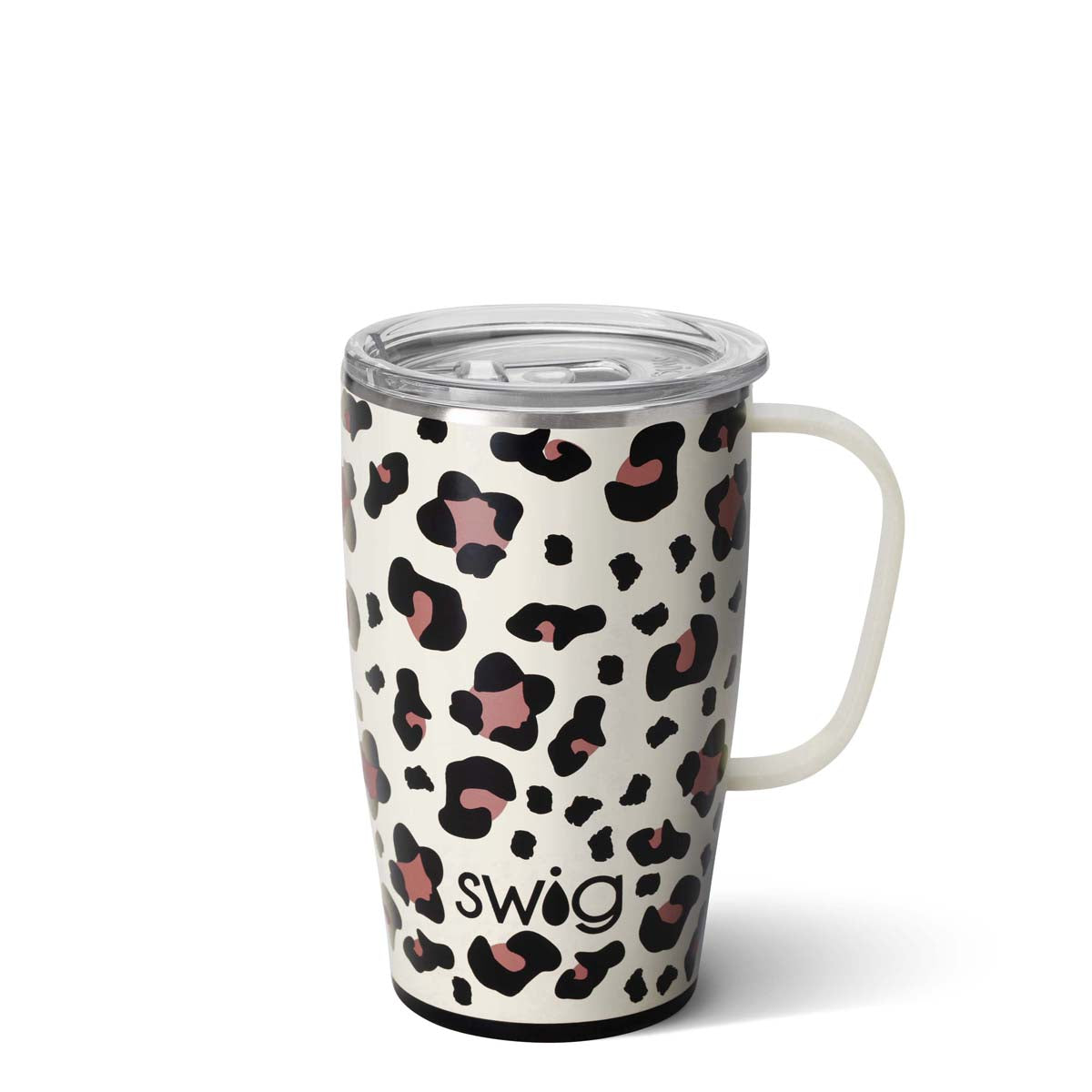 Swig -Luxy Leopard Travel Mug (18oz) - A Blissfully Beautiful Boutique