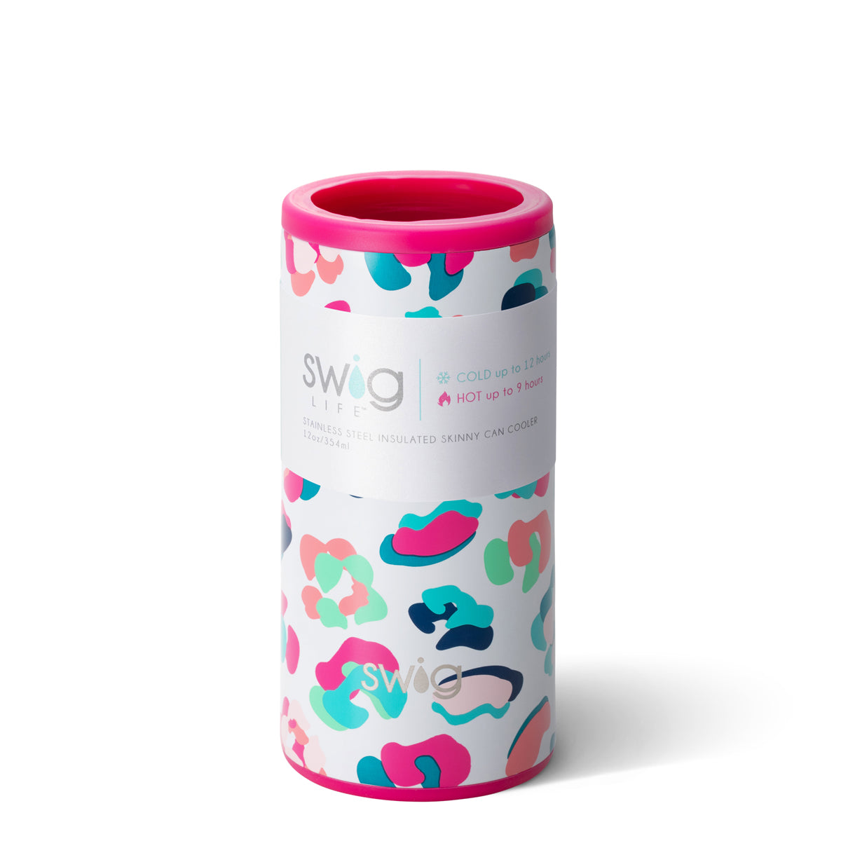 Swig - Party Animal Skinny Can Cooler (12oz) - A Blissfully Beautiful Boutique
