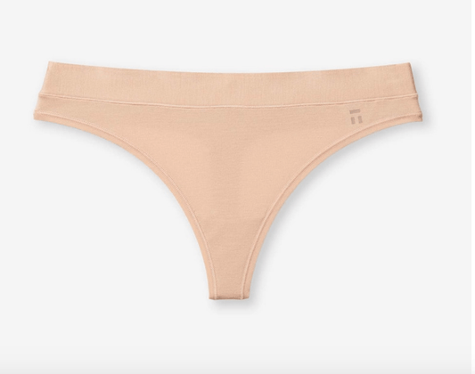 Tommy John - Women's Second Skin Thong - Maple Sugar