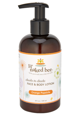 LIL' NAKED BEE- ORANGE POPSICLE CHEEKS TO CHEEKS FACE & BODY LOTION
