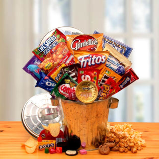 Snack Survival Gift Can, Gift Baskets Drop Shipping - A Blissfully Beautiful Boutique