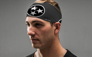 Tennessee Monochrome Flag Headband