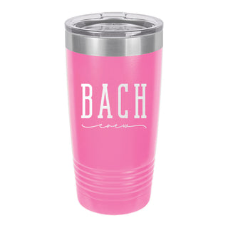Bach Crew Pink 20oz Insulated Tumbler