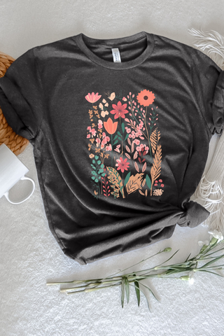 WILDFLOWERS TEE(BELLA CANVAS)