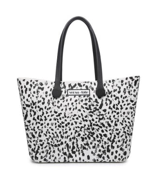 V2023P Carrie Versa Printed Tote w/ Interchangeable Straps - Appaloosa-White