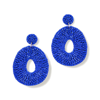 Royal Blue Caroline Earrings