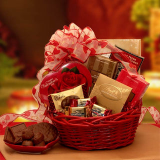 Chocolate Inspirations Valentine Gift Basket, Gift Baskets Drop Shipping - A Blissfully Beautiful Boutique