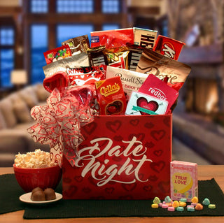 Date Night Valentine Gift Box, Gift Baskets Drop Shipping - A Blissfully Beautiful Boutique
