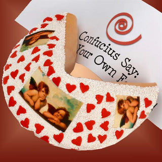 Lil' Angels Giant Valentine's Fortune Cookie, Gift Baskets Drop Shipping - A Blissfully Beautiful Boutique