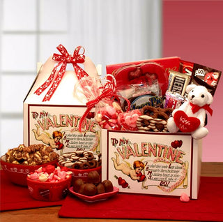 Love Notes To My Valentine Care Package, Gift Baskets Drop Shipping - A Blissfully Beautiful Boutique