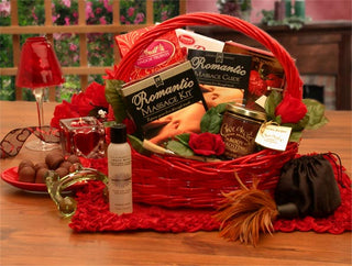 Romantic Massage Romance  Gift Basket, Gift Baskets Drop Shipping - A Blissfully Beautiful Boutique