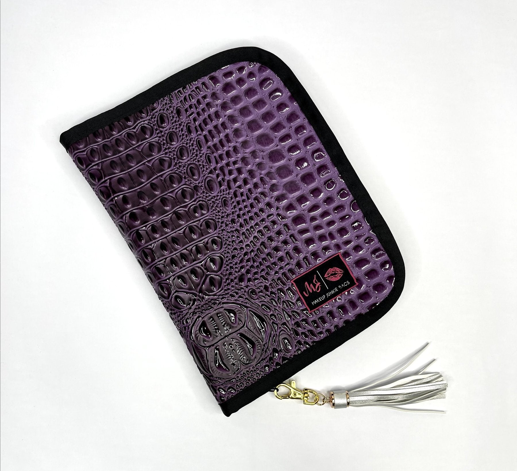 Makeup Junkie Bubble Gator Amethyst Book - A Blissfully Beautiful Boutique