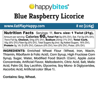 Blue Raspberry Licorice (16 oz)