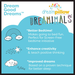 The Dream Pillow™ Dreamimal™ - Snowy