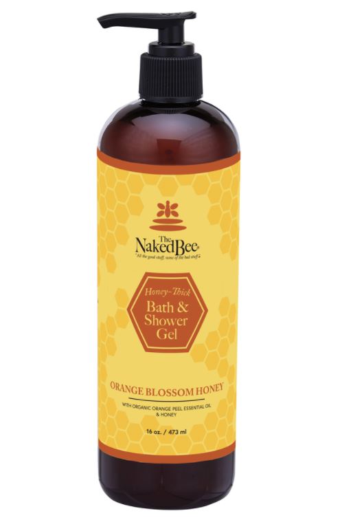 The Naked Bee - Orange Blossom Honey Bath & Shower Gel, The Naked Bee - A Blissfully Beautiful Boutique