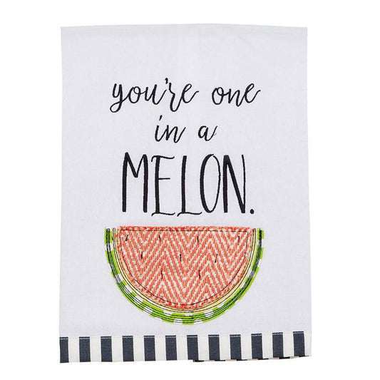 YOU'RE ONE IN A MELON TEA TOWEL