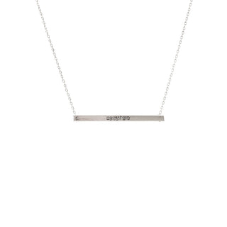 Dream Big Bar Necklace