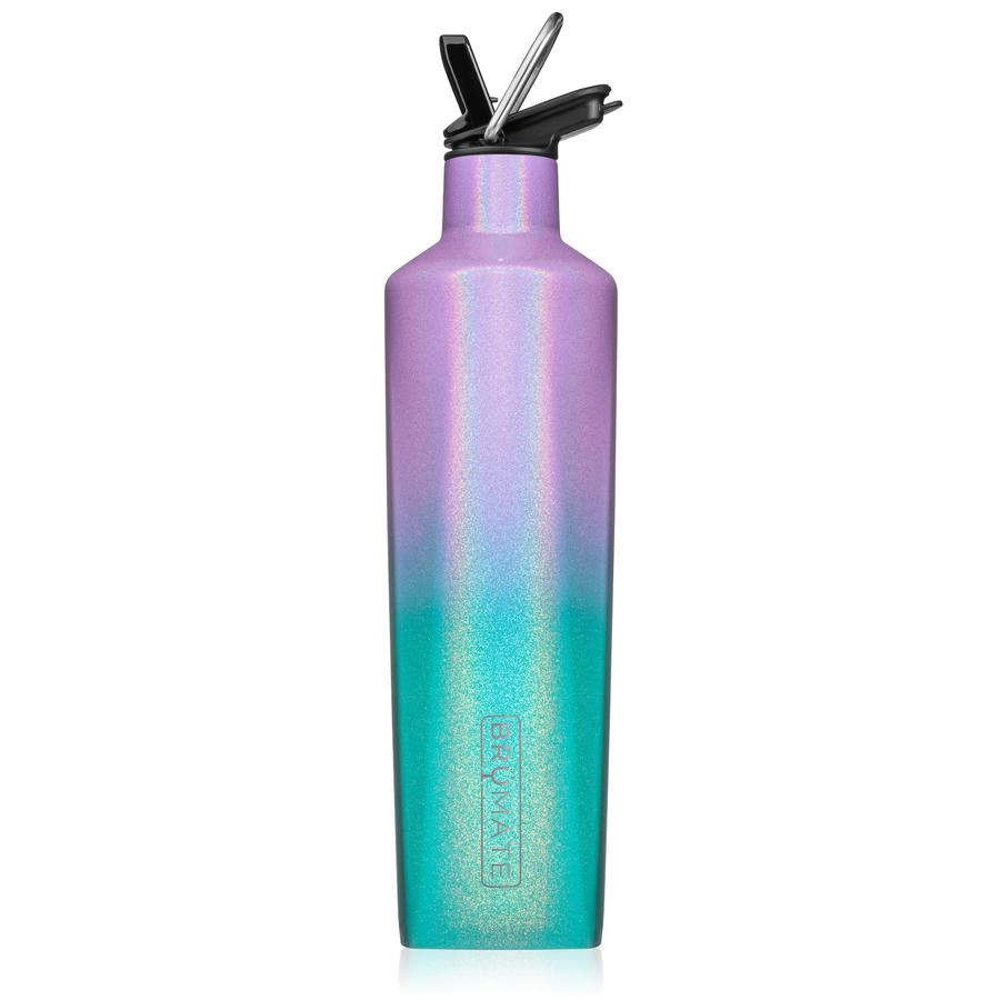 Rehydration Bottle Glitter Rainbow, Gift