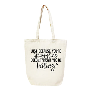 Just Because Canvas Tote