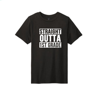 Kids' Straight Outta 1st Grade T-Shirt