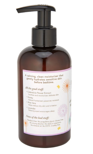 LIL' NAKED BEE- 8 oz. Lavender Lullaby Cheeks to Cheeks Face & Body Lotion