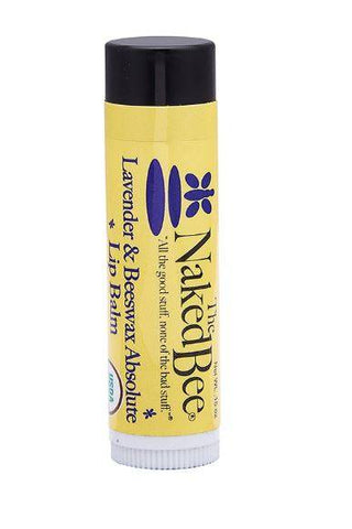 The Naked Bee - .15 oz. Lavender & Beeswax Absolute Lip Balm